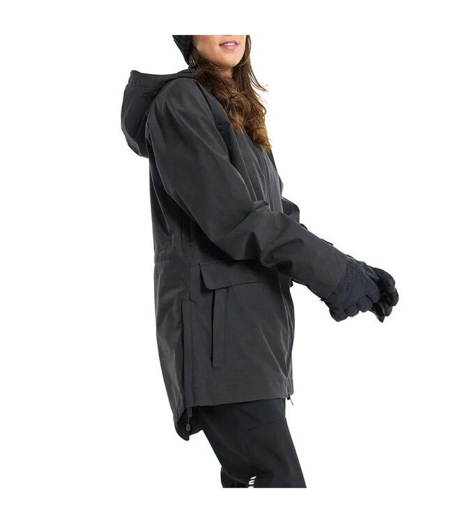 BURTON WOMENS BURTON LALIK 2L JACKET TRUE BLACK 2025
