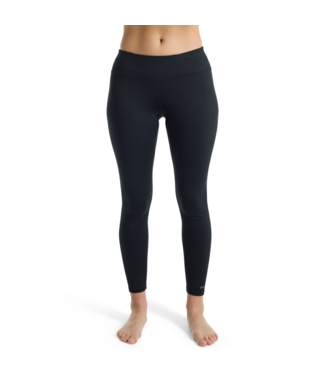 BURTON BURTON WOMENS MIDWEIGHT BASE LAYER PANTS TRUE BLACK 2025