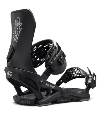 YES YES SELECT SNOWBOARD BINDINGS BLACK 2025