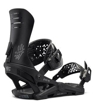 YES YES IPO SNOWBOARD BINDINGS BLACK 2025
