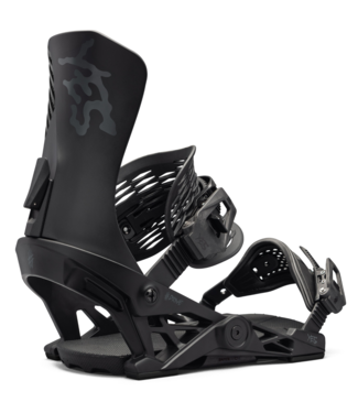 YES YES DRIVE SNOWBOARD BINDINGS BLACK 2025