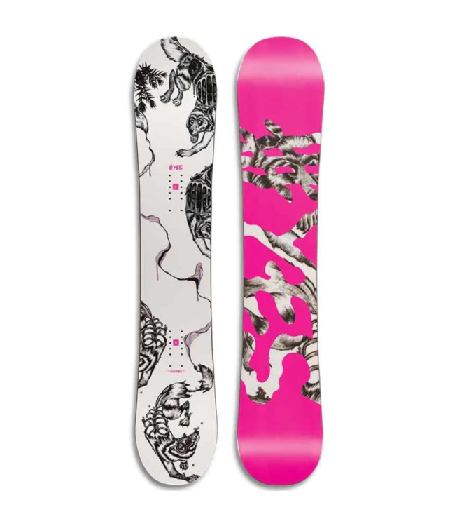 YES WOMENS HEL YES SNOWBOARD 2025
