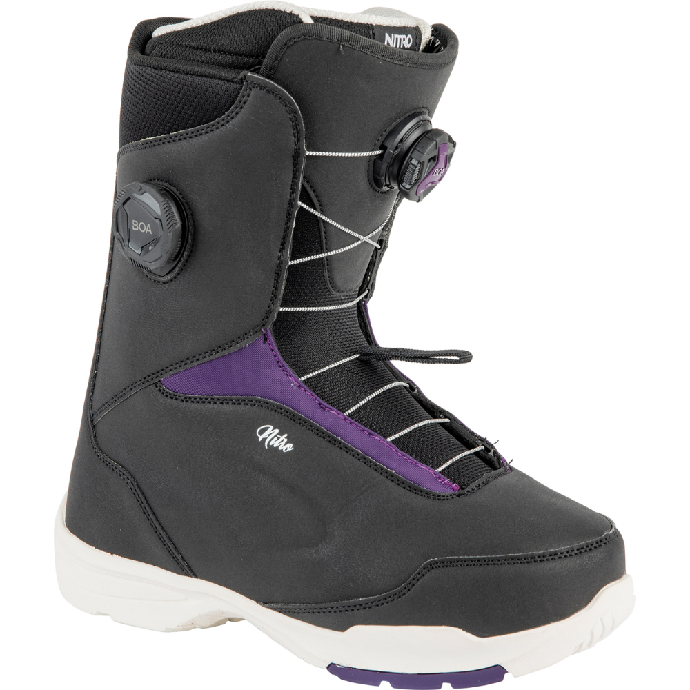 Purple snowboard boots hotsell