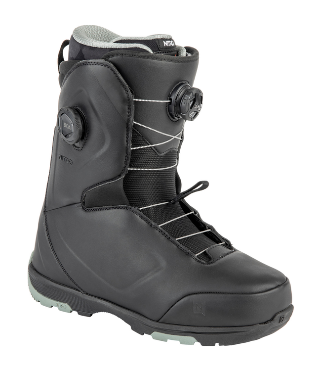 NITRO CLUB BOA SNOWBOARD BOOTS BLACK 2025