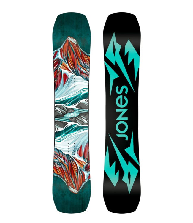JONES WOMENS TWIN SISTER SNOWBOARD 2025