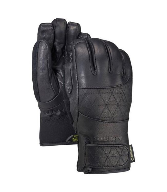 BURTON WOMENS GONDY GORE-TEX LEATHER GLOVES TRUE BLACK 2025