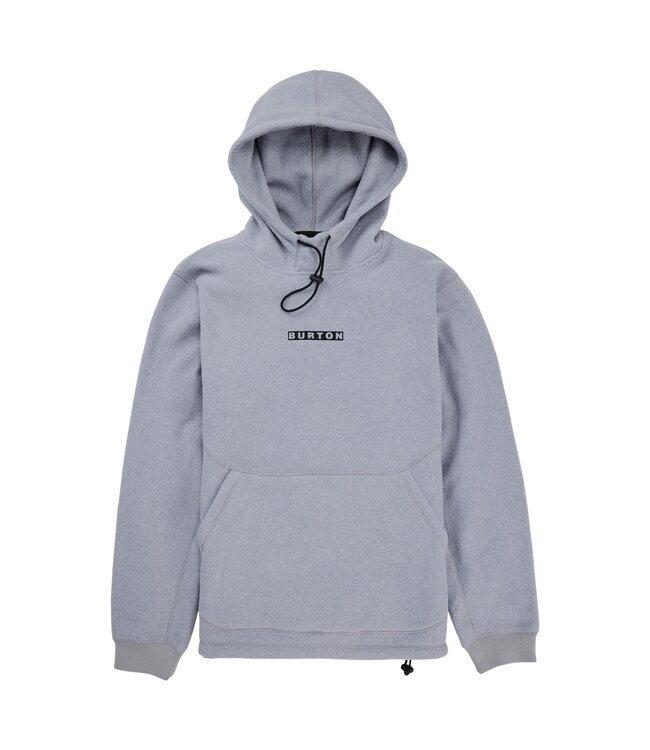 BURTON CINDER PULLOVER HOODIE GRAY HEATHER 2025 ONE Boardshop