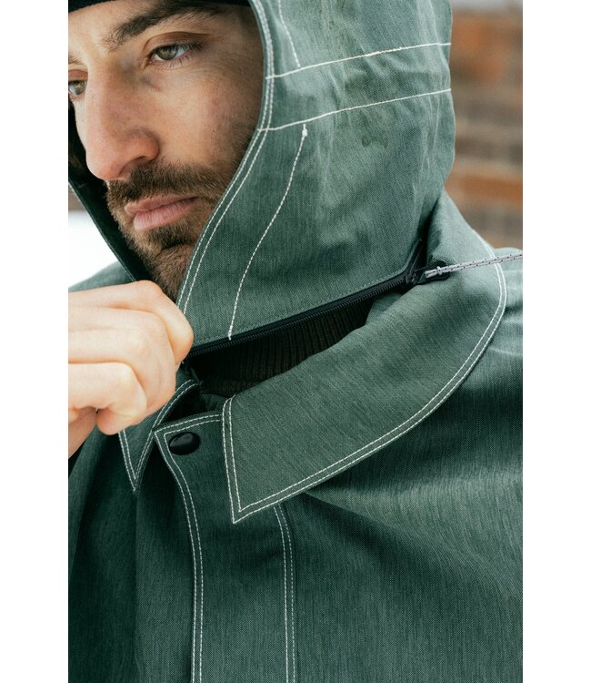 686 MENS DOJO JACKET FOREST GREEN DENIM 2025