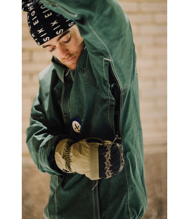 686 MENS DOJO JACKET FOREST GREEN DENIM 2025