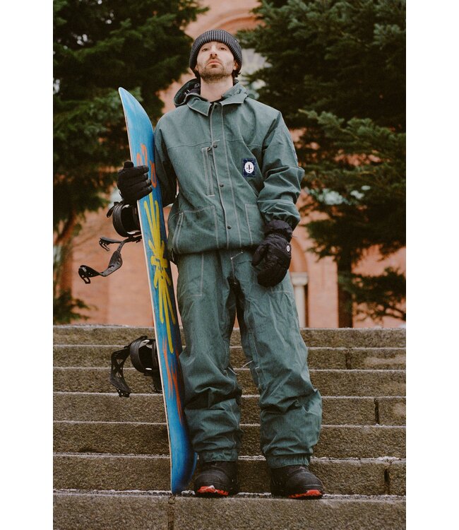 686 MENS DOJO JACKET FOREST GREEN DENIM 2025