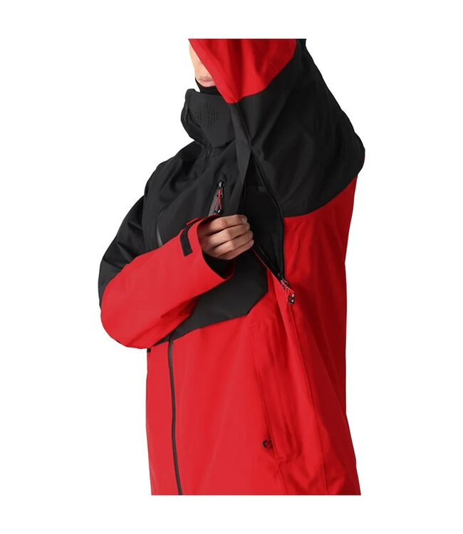 686 HYDRA THERMAGRAPH JACKET TRUE RED COLORBLOCK 2025