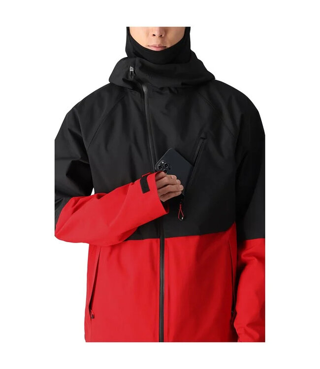 686 HYDRA THERMAGRAPH JACKET TRUE RED COLORBLOCK 2025