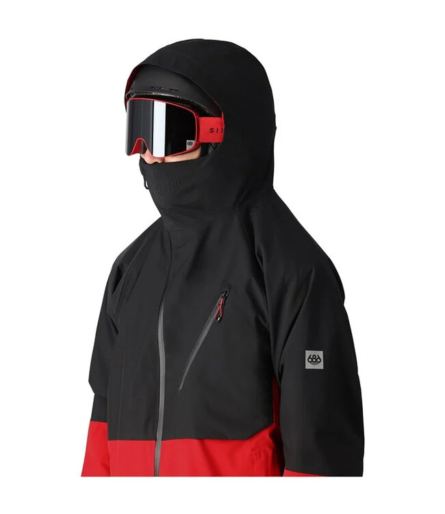 686 HYDRA THERMAGRAPH JACKET TRUE RED COLORBLOCK 2025