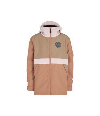 AIRBLASTER AIRBLASTER YOUTH TRENCHER FULL ZIP JACKET MOCHA 2025