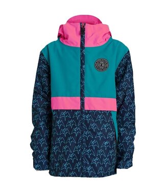 AIRBLASTER AIRBLASTER YOUTH TRENCHER FULL ZIP JACKET BLUEBIRD TERRY 2025
