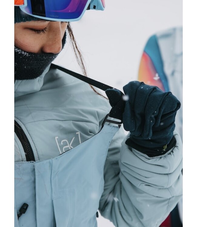 BURTON WOMENS [AK] KIMMY GORE-TEX 2L BIB PANTS DUSTY BLUE 2025