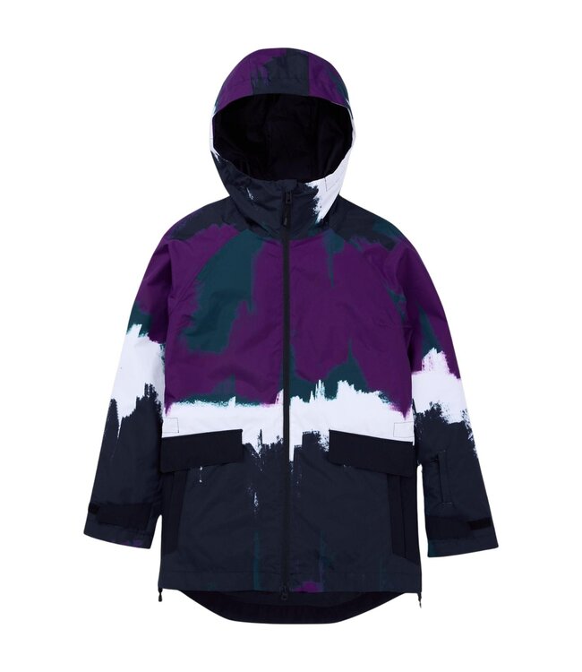 BURTON WOMENS LALIK JACKET FOREST CHALK/TRUE BLACK 2025
