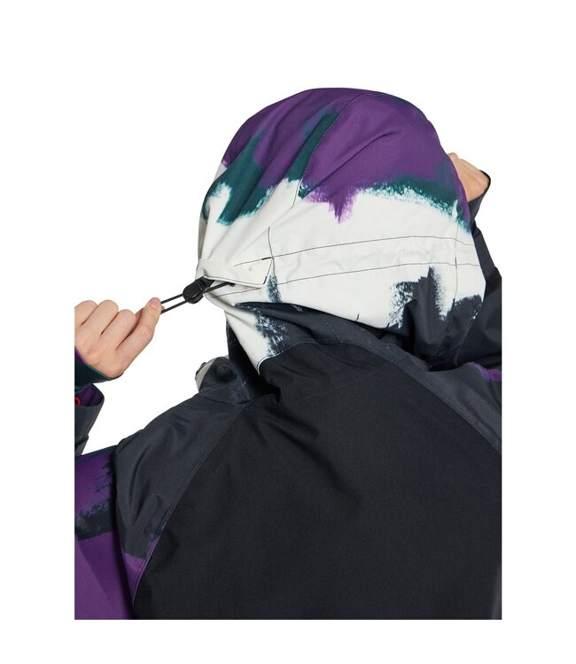 BURTON WOMENS LALIK JACKET FOREST CHALK/TRUE BLACK 2025