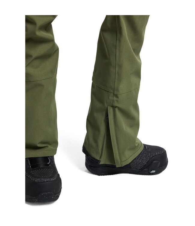 BURTON WOMENS AVALON 2L STRETCH BIB PANTS FOREST MOSS 2025