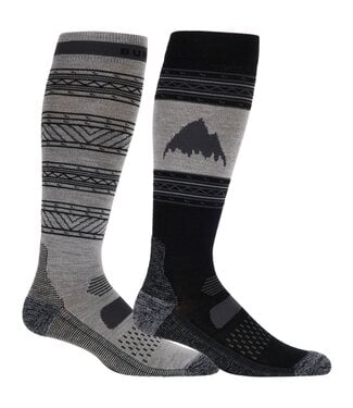 BURTON BURTON PERFORMANCE LIGHTWEIGHT SOCKS (2 PACK) TRUE BLACK 2025
