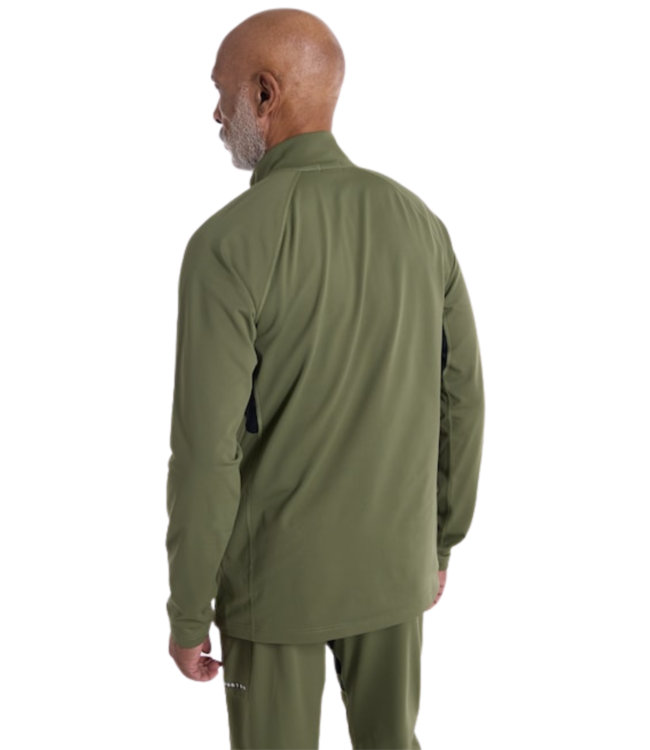 BURTON HEAVYWEIGHT X QUATER ZIP FOREST MOSS 2025