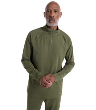 BURTON BURTON HEAVYWEIGHT X QUATER ZIP FOREST MOSS 2025
