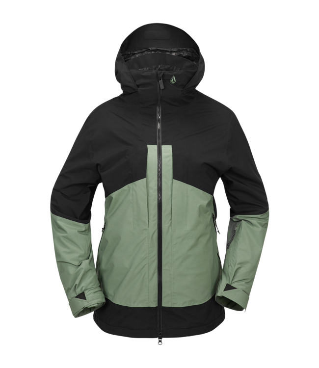 VOLCOM WOMENS AT STRETCH GORE-TEX JACKET LICHEN GREEN 2025