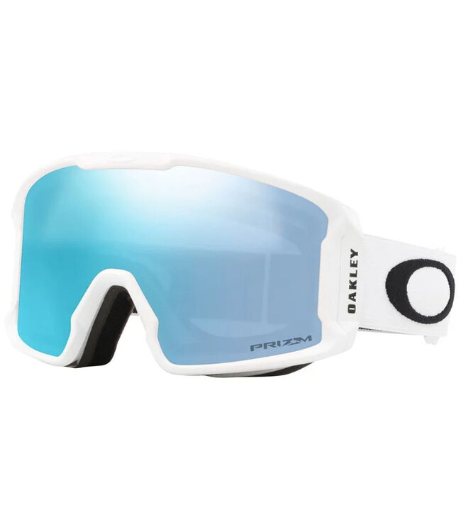 OAKLEY LINE MINER PRO M GOGGLE MATTE WHITE w/ SAPPHIRE + ICED IRIDIUM 2026