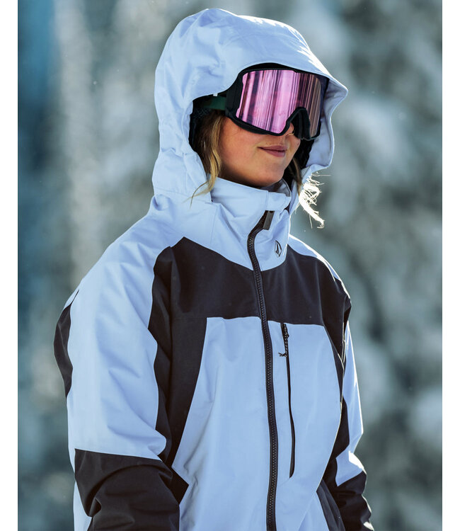 VOLCOM WOMENS 3D STRETCH GORE JACKET CRYSTAL BLUE 2025