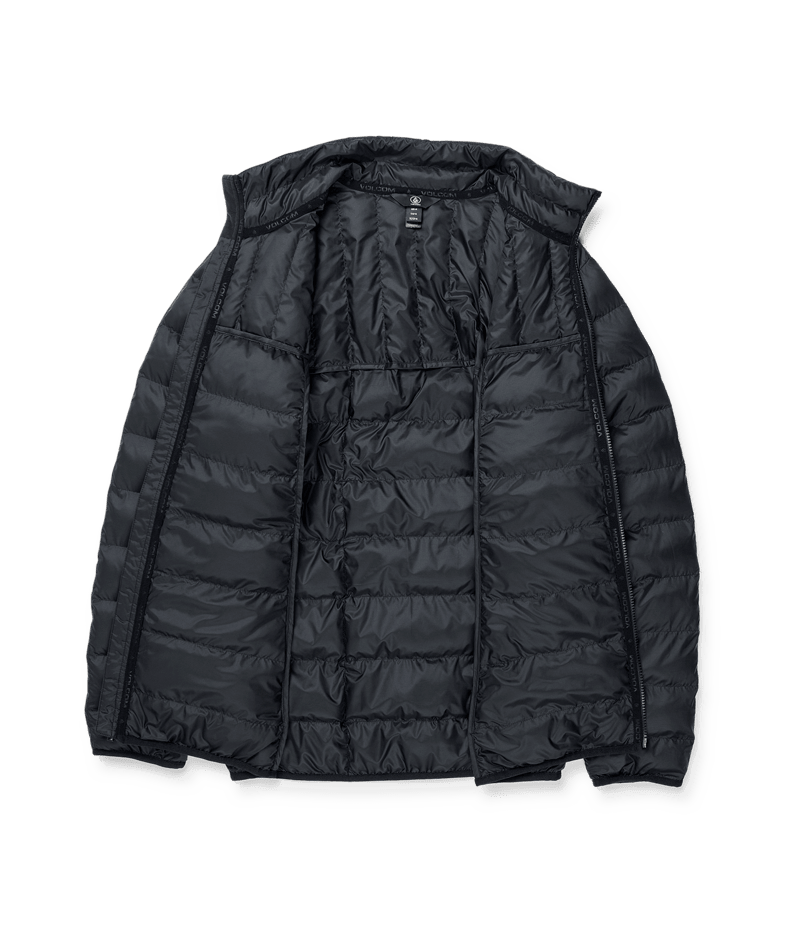 VOLCOM PUFF PUFF JACKET BLACK 2025 - ONE Boardshop