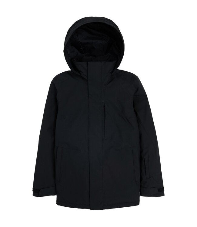 BURTON WOMENS JET RIDGE JACKET TRUE BLACK 2025