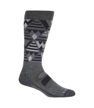 BURTON BURTON WOMENS PERFORMANCE MIDWEIGHT SOCK GRAY HEATHER 2025