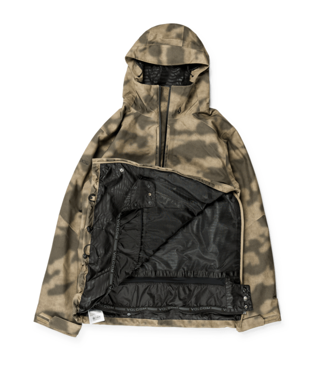 VOLCOM BRIGHTON PULLOVER JACKET CAMOUFLAGE 2025