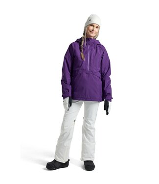 BURTON BURTON WOMENS PILLOWLINE GORE-TEX ANORAK IMPERIAL PURPLE 2025