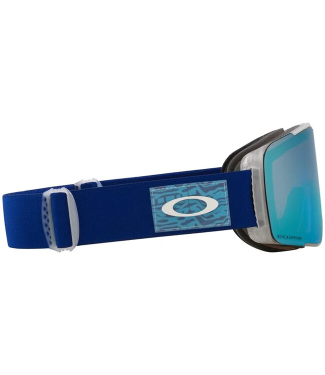 OAKLEY LINE MINER PRO M GOGGLE CRYSTAL BLUE w/ SAPPHIRE + PRIZM ICED IRIDIUM 2025
