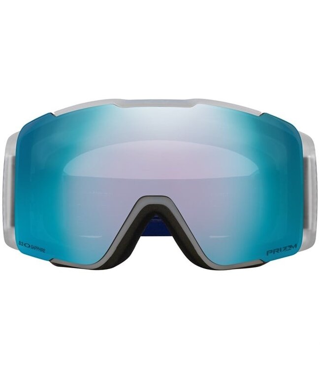 OAKLEY LINE MINER PRO M GOGGLE CRYSTAL BLUE w/ SAPPHIRE + PRIZM ICED IRIDIUM 2025