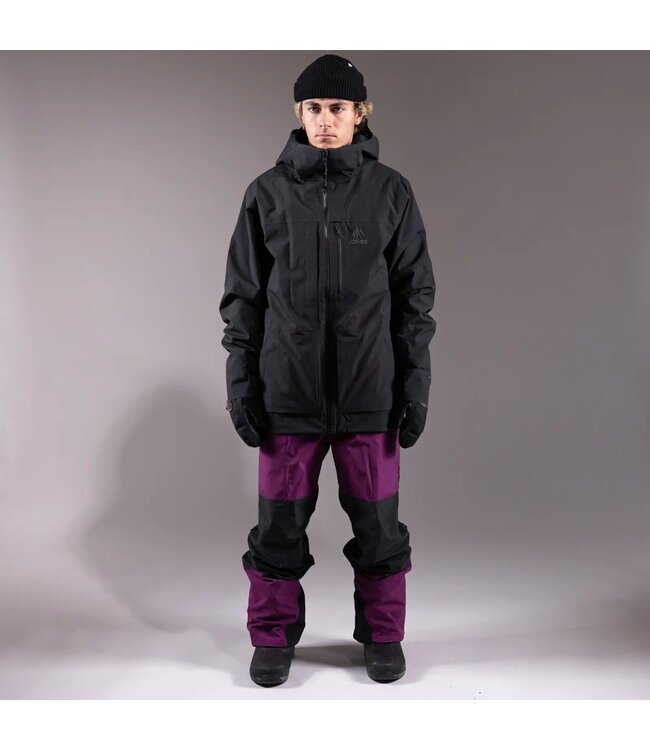 JONES MOUNTAIN SURF RECYCLED INSULATED JACKET STEALTH BLACK 2025