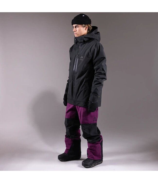 JONES MOUNTAIN SURF RECYCLED INSULATED JACKET STEALTH BLACK 2025