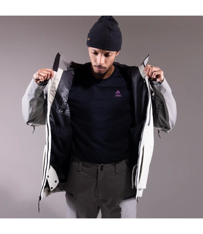 JONES MOUNTAIN SURF RECYCLED INSULATED JACKET SMOKE GRAY 2025
