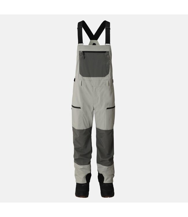 JONES MOUNTAIN SURF RECYCLED BIB PANT SMOKE GRAY 2025