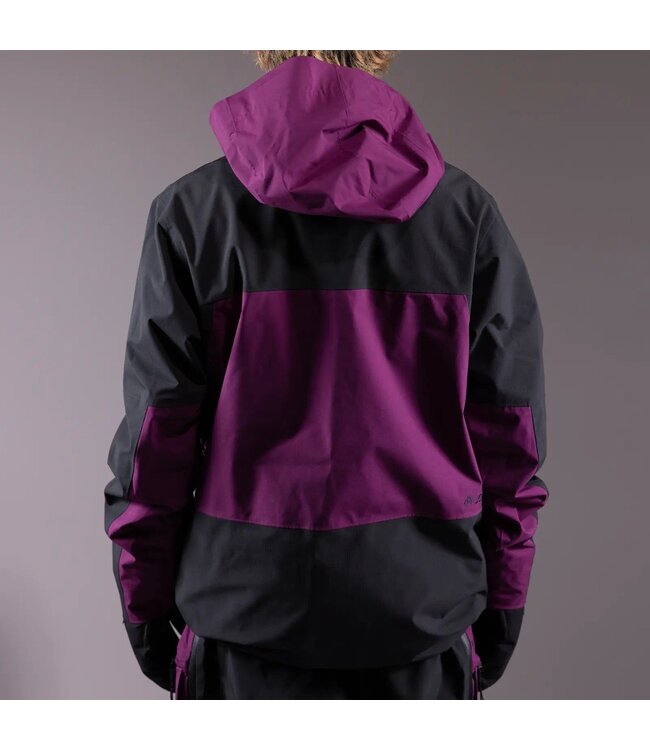 JONES MOUNTAIN SURF RECYCLED ANORAK JACKET DEEP PURPLE 2025