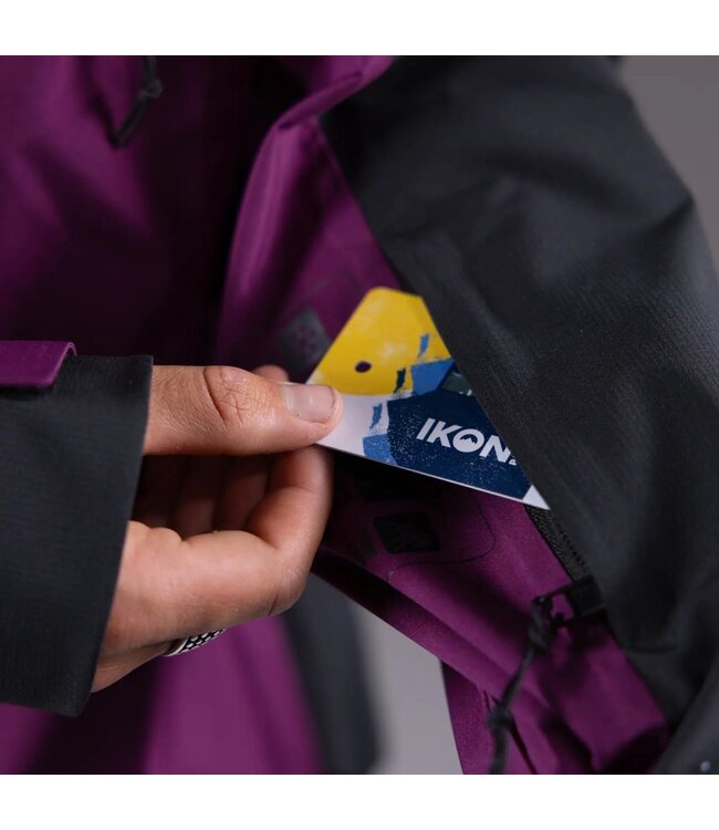 JONES MOUNTAIN SURF RECYCLED ANORAK JACKET DEEP PURPLE 2025