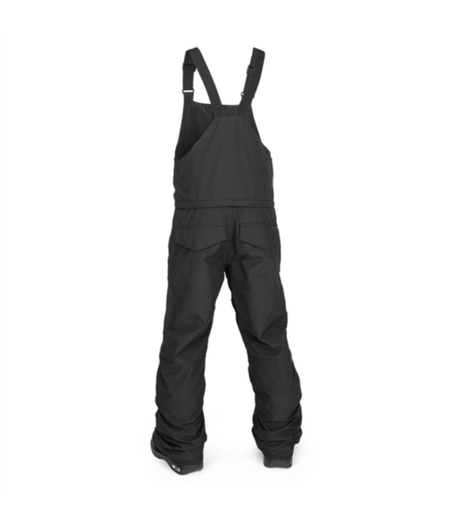 VOLCOM BOYS BARKLEY INSULATED BIB PANT BLACK 2025