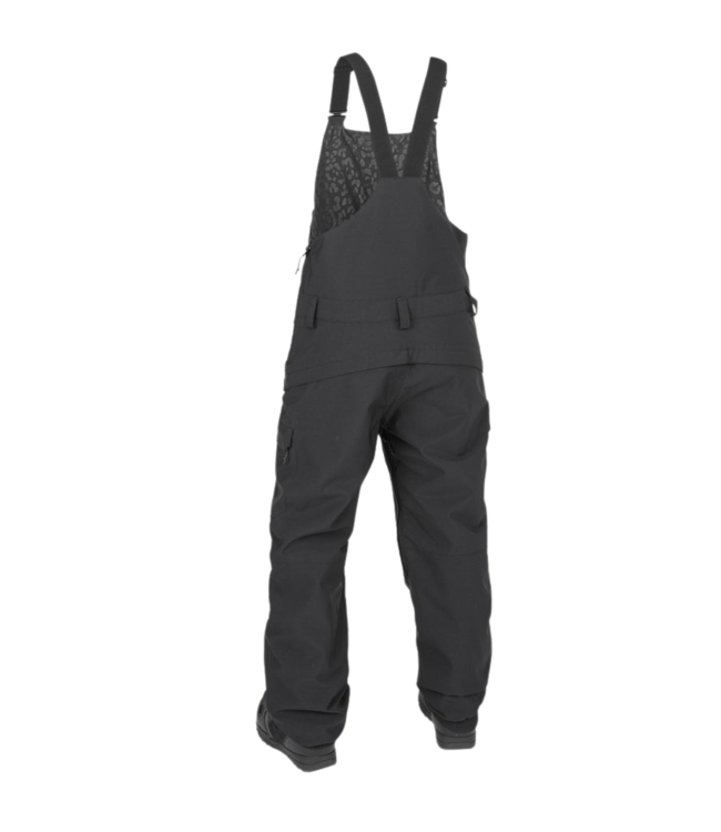 VOLCOM WOMENS CRESTON 3D STRETCH BIB PANT BLACK 2025