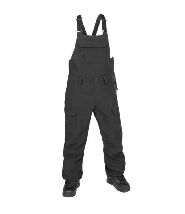 VOLCOM WOMENS CRESTON 3D STRETCH BIB PANT BLACK 2025