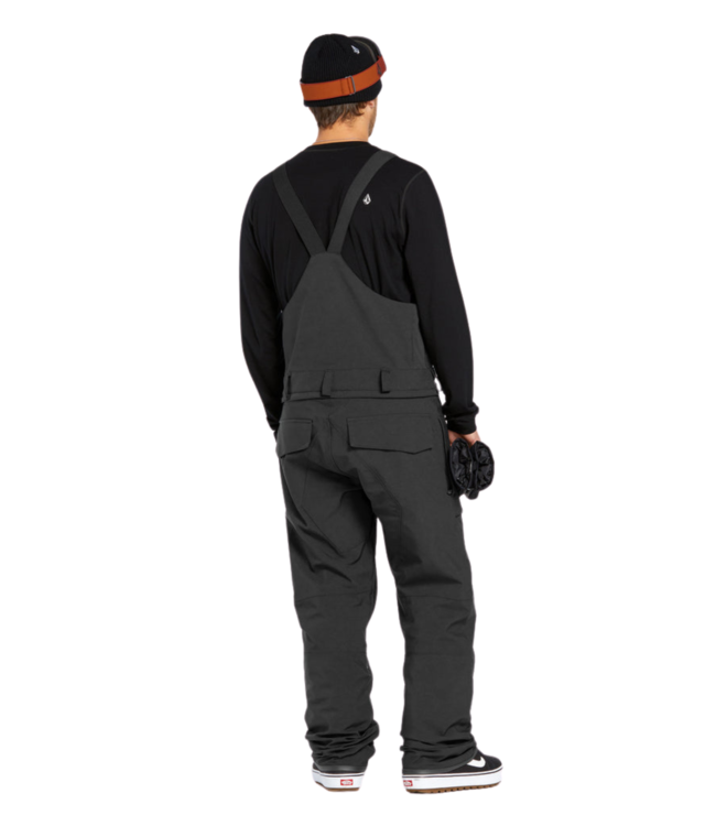 VOLCOM ROAN BIB PANT OVERALL BLACK 2025