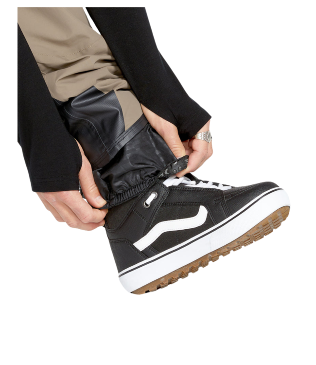 VOLCOM RAIN GORE-TEX BIB PANT OVERALL CHESTNUT BROWN 2025