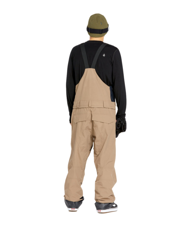 VOLCOM RAIN GORE-TEX BIB PANT OVERALL CHESTNUT BROWN 2025