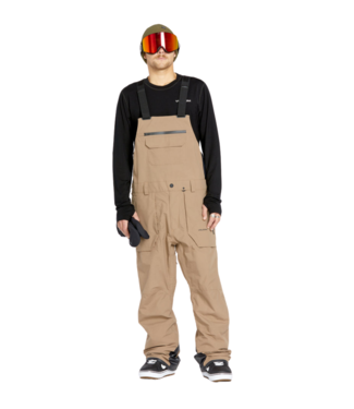 VOLCOM VOLCOM RAIN GORE-TEX BIB PANT OVERALL CHESTNUT BROWN 2025