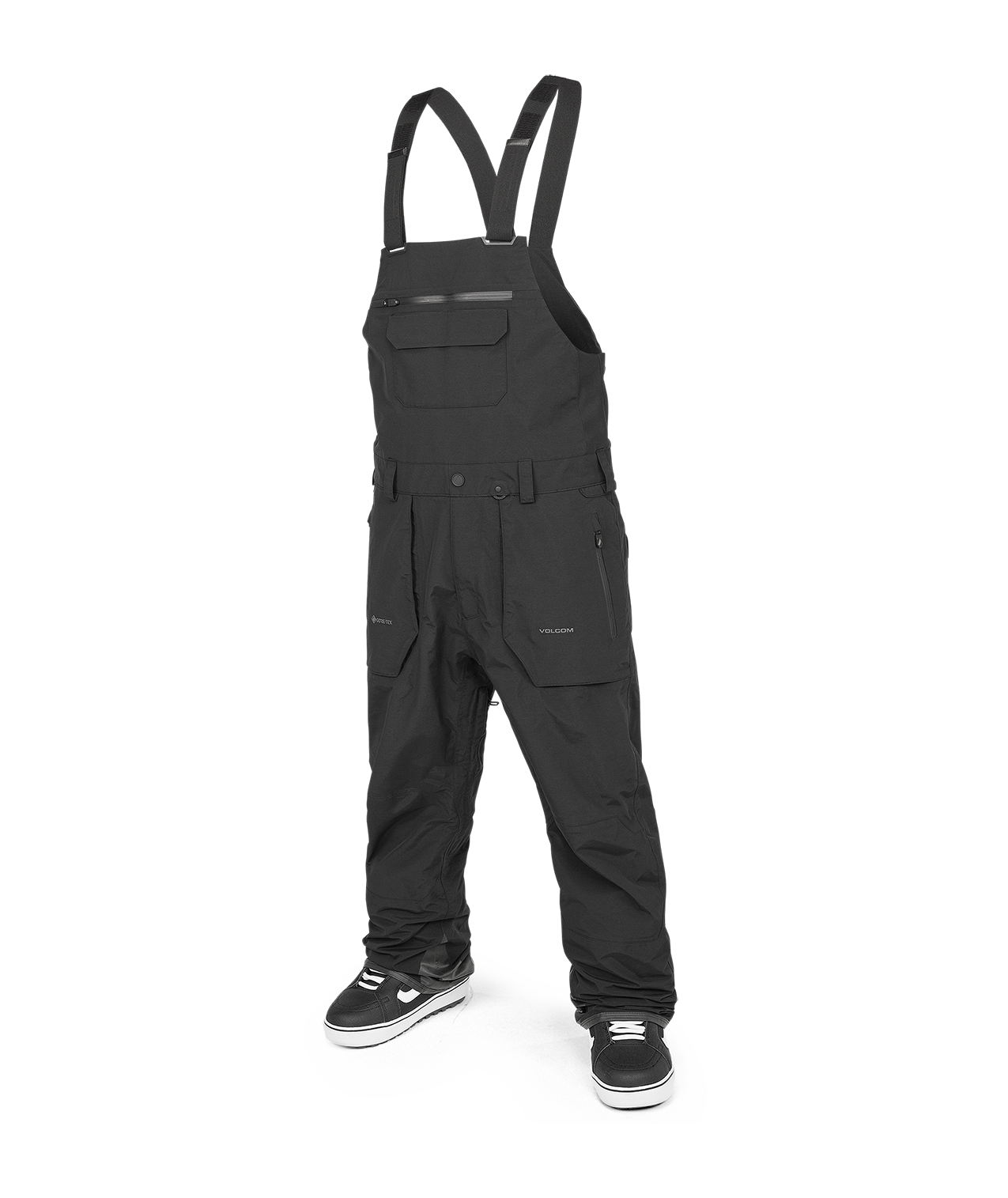 VOLCOM Rain Gore-Tex Bib メンズサイズL VOLCOM RAIN GORE-TEX BIB PANT OVERALL BLACK 2025 - ONE Boardshop
